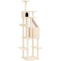 Produktbild von VidaXL Kratzbaum für Katzen aus Plüsch in Beige