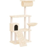 Produktbild von VidaXL Kratzbaum für Katzen in Beige aus Plüsch