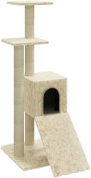 VidaXL Kratzbaum für Katzen in Creme mit Sisal – Bild 1 von 1