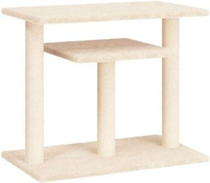 vidaXL Kratzbaum für Katzen mit Plattformen und Sisalsäulen in Creme und Beige – Bild 1 von 9