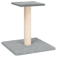 Produktbild von vidaXL Kratzbaum für Katzen mit Sisal Kratzsäule und Plüsch in Grau