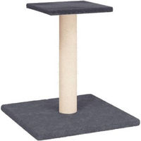 Produktbild von vidaXL Kratzbaum für Katzen mit Sisal-Kratzsäule und Plüsch in Grau und Beige