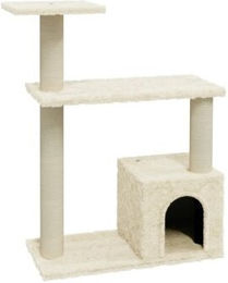 vidaXL Kratzbaum mit Sisal-Kratzsäulen in Beige 70 cm – Bild 1 von 13