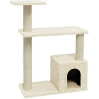 Produktbild von vidaXL Kratzbaum mit Sisal-Kratzsäulen in Beige 70 cm