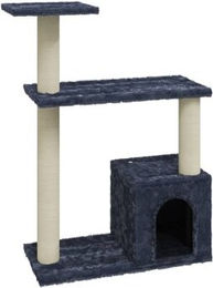 vidaXL Kratzbaum mit Sisal-Kratzsäulen in Grau 70 cm – Bild 1 von 8