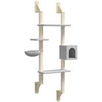 Produktbild von VidaXL Kratzbaum zur Wandmontage aus Sisal in Beige
