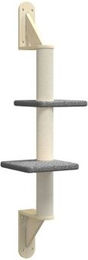 vidaXL Kratzbaum zur Wandmontage aus Sisal in Beige – Bild 1 von 2