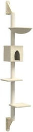 vidaXL Kratzbaum zur Wandmontage aus Sisal in Beige – Bild 1 von 2