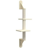 Produktbild von vidaXL Kratzbaum zur Wandmontage mit Sisal in Beige
