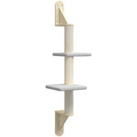 Produktbild von vidaXL Kratzbaum zur Wandmontage mit Sisal in Beige