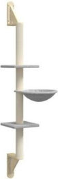 vidaXL Kratzbaum zur Wandmontage mit Sisal in Beige – Bild 1 von 2
