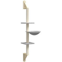 Produktbild von vidaXL Kratzbaum zur Wandmontage mit Sisal in Beige