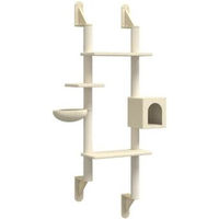 Produktbild von vidaXL Kratzbaum zur Wandmontage mit Sisal in Beige