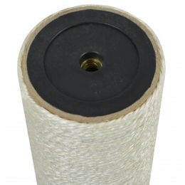 vidaXL Kratzsäule für Katzen aus Sisal in Beige 8x20cm – Bild 1 von 2