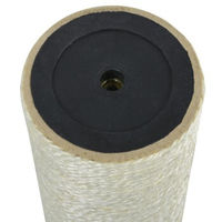 Produktbild von vidaXL Kratzsäule für Katzen aus Sisal in Beige 8x20cm