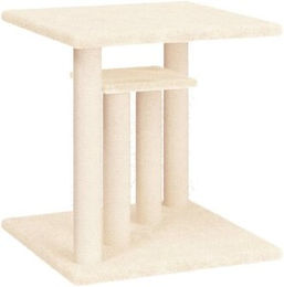VidaXL Kratzsäule für Katzen in Beige mit Sisal – Bild 1 von 1