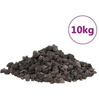 Produktbild von VidaXL Lavagranulat Schwarz 1-2 cm 10 kg als biologisches Filtermedium für Aquarien - 10 kg