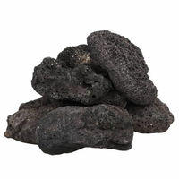 Produktbild von vidaXL Lavagranulat Schwarz 10-30 cm 10 kg biologische Filtermedien für Aquarien - 10 kg