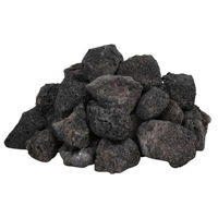 Produktbild von vidaXL Lavagranulat Schwarz 10 kg 3-5 cm als biologisches Filtermedium für Aquarien - 10 kg
