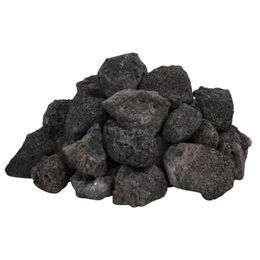 vidaXL Lavagranulat Schwarz 10 kg 3-5cm als biologisches Filtermedium für Fischaquarien und Salzwasser - 10 kg – Bild 1 von 4