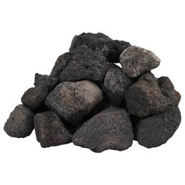 vidaXL Lavagranulat Schwarz 10 kg 5-8mm als biologisches Filtermedium für Fisch Aquarien und Salzwasser - 10 kg – Bild 1 von 4