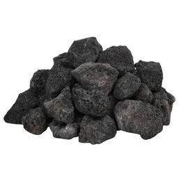 vidaXL Lavagranulat Schwarz 25 kg 3-5cm als biologische Filtermedien für Aquarien und Fische - 25 kg – Bild 1 von 4