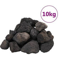 Produktbild von VidaXL Lavagranulat Schwarz 5-8 cm 10 kg als biologisches Filtermedium für Aquarien und Fische - 10 kg