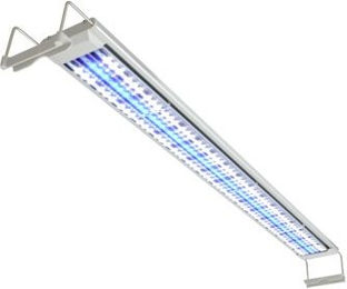 Produktbild von VidaXL LED-Aquariumleuchte aus Aluminium in Blau und Weiß 95 x 10 x 2,6 cm für Fische