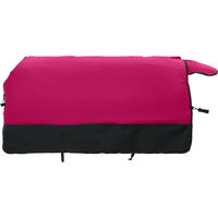 Produktbild von vidaXL Pferdedecke Rosa und Schwarz 165 cm aus Polyester