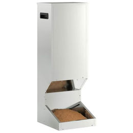 vidaXL Rehfütterer Bodenfutterstation aus verzinktem Stahl Silber 28 x 30 x 80 cm – Bild 1 von 13