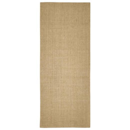 vidaXL Sisal Kratzmatte für Katzen 100x250 cm in Beige und Braun – Bild 1 von 2