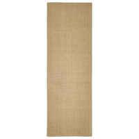 Produktbild von vidaXL Sisal Kratzmatte für Katzen 100x300 cm in Beige und Braun