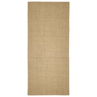 Produktbild von vidaXL Sisal Kratzmatte für Katzen 66x150 cm in Beige und Braun