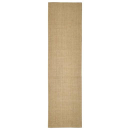 vidaXL Sisal Kratzmatte für Katzen 66x250 cm in Beige und Braun – Bild 1 von 2
