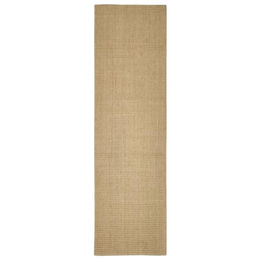 vidaXL Sisal Kratzmatte für Katzen in Beige 100x350 cm – Bild 1 von 2