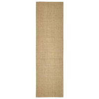 Produktbild von vidaXL Sisal Kratzmatte für Katzen in Beige 100x350 cm