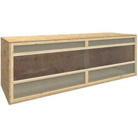 Produktbild von vidaXL Terrarium aus Holz für Reptilien und Echsen 144x46x48 cm