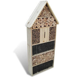 vidaXL XXL Insektenhotel aus Holz in Braun 99 cm – Bild 1 von 12