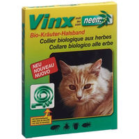 Produktbild von VINX Bio Neem Kräuter Halsband gegen Flöhe, Zecken und Läuse