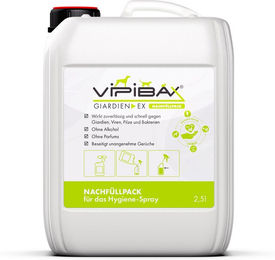 ViPiBaX Giardien EX Hygiene-Spray Nachfüllpack 2,5 Liter – Bild 1 von 2