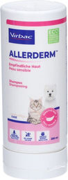 Virbac Allerderm Shampoo für Hunde und Katzen mit empfindlicher Haut für alle Altersstufen - 2 x 250 ml – Bild 1 von 3