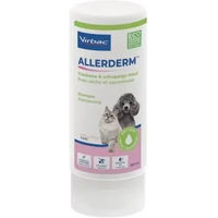 Produktbild von Virbac Allerderm Shampoo zur Pflege von Hunden und Katzen bei trockener und schuppiger Haut