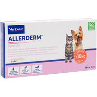 Produktbild von Virbac Allerderm Spot-on für Hunde über 10 kg 6 x 4 ml