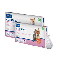Virbac Allerderm Spot-on Hautpflege für Hunde und Katzen 6 x 2ml – Bild 1 von 2