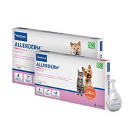 Produktbild von Virbac Allerderm Spot-on Hautpflege für Hunde und Katzen 6 x 2ml