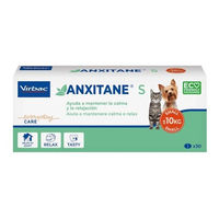 Produktbild von Virbac Anxitane S Beruhigungstabletten für Hunde und Katzen unter 10 kg 30 Stück