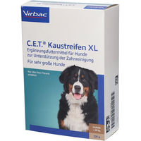 Produktbild von Virbac C.E.T. Zahnpflege-Kaustreifen mit Rind für Riesenrassen und sehr große Hunde mit hohem Fleischanteil 226g