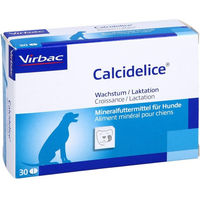 Produktbild von Virbac Calci-delice Vet Tabletten zur Unterstützung von Gelenken und Knochen