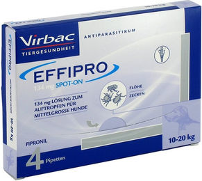 Produktbild von Virbac Effipro Spot-On für mittelgroße Hunde