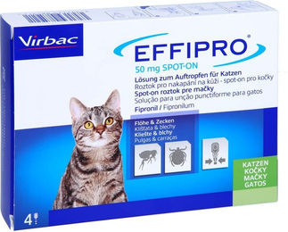 Produktbild von Virbac Effipro Spot-On Lösung für Katzen 50 mg